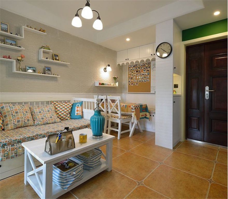 邯鄲裝修案例54活色生香，舞動(dòng)多彩空間